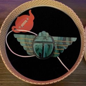 Erstwilder Ancient Egypt Revival Scarab Brooch